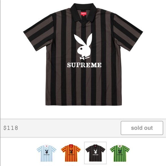 black supreme jersey